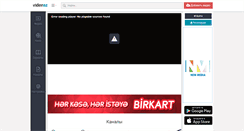Desktop Screenshot of enmaraqli.video.az